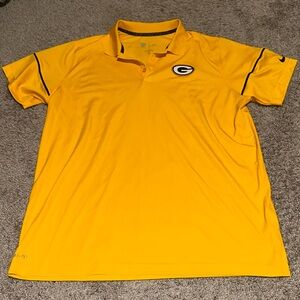 Green Bay Packers Nike Dri-Fit Polo